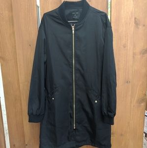 New! TJ Maxx black minimalist light jacket